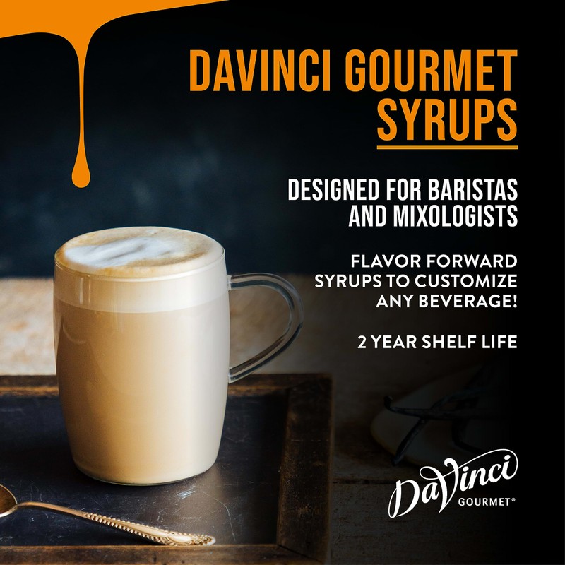 DaVinci Gourmet Syrup, Classic Coffeehouse Variety Pack - Caramel, French