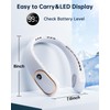 VETIFINAL Portable Neck Fan - Hands Free Bladeless Fan with
