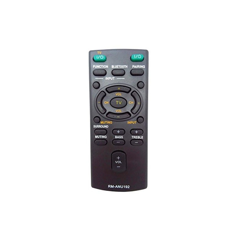 Replaced New RM-ANU192 Sound Bar Remote fit for Sony Sound