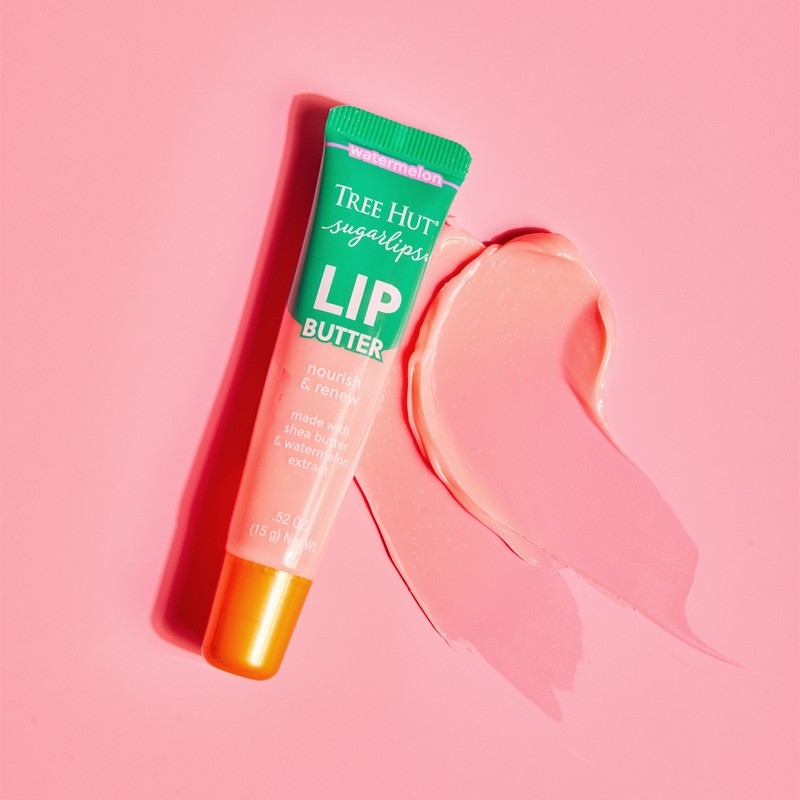 TREE HUT Sugar Lips Lip Butter 15g - Strawberry 15g