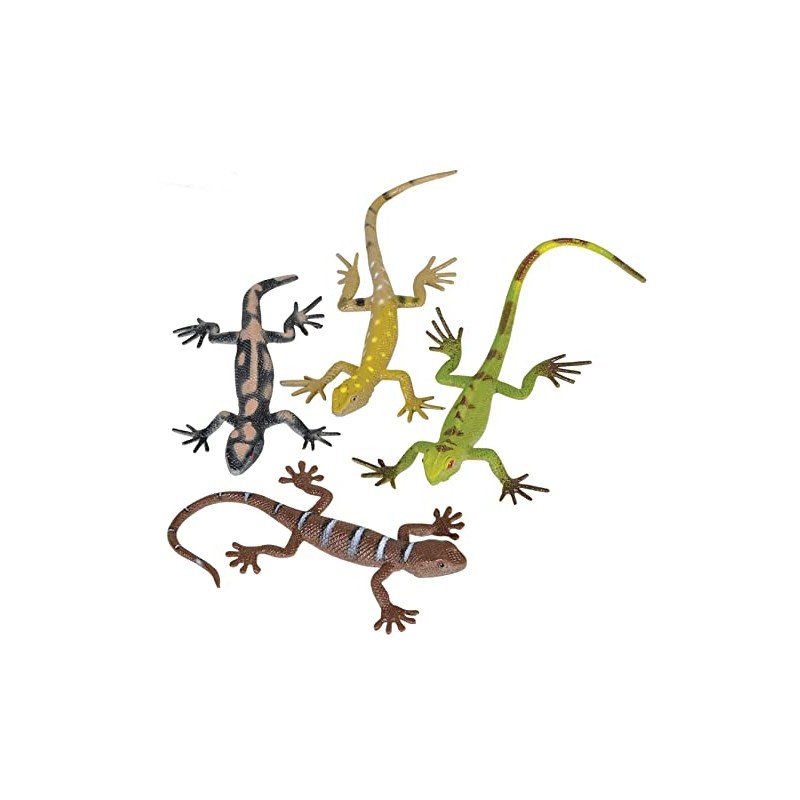 HAPPY DEALS ~ Lizard Figures | 12 Pc | Reptile