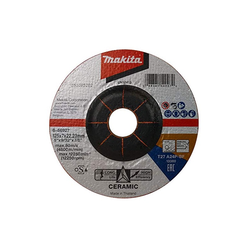 Makita B-66927 Ceramic Grain Disc 125mm