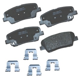 Bendix Bendix Premium SBC1284 Ceramic Rear Brake Pads for Select Models Hyundai Entourage, Genesis, Genesis Coupe, Santa Fe Sport, Kia Borrego, K900, Sedona, Sedona