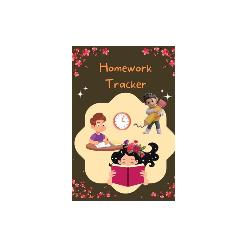 HOMEWORK TRACKER: Student Task Organizer Log with Reflection Journal, 365