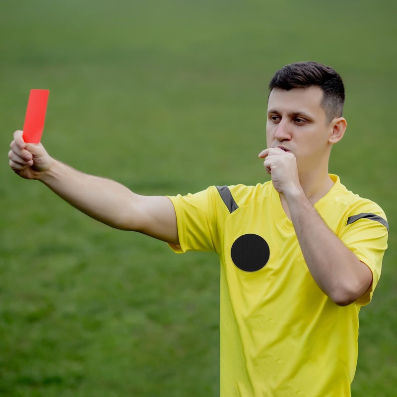 12 Pairs 3 Inch Referee Patch Hook and Loop Dots