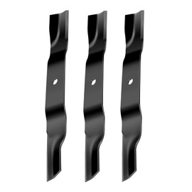 Upgrade 04771200 (3 Pack) 18" Lawn Mower Blades Compatible with Gravely 52" Deck Lawn Mower Blades ZT X, ZT XL, fit for ARIENS IKON X, IKON XL, Replace for 00450300 03253800 Mower Blades