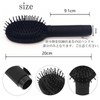 Lunari Hair Brush Shape, Secret Box, Hidden Safe, Camouflage Travel