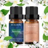 BURIBURI Jasmine Oil and Gardenia Essential Oils Gift Set, 100%