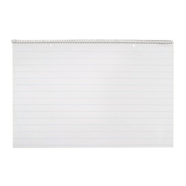 School Smart Chart Tablet, 24 x 16 Inches, 1 Inch Rule, 25 Sheets