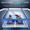 JIAONASHIJIA UV-Resistant Magnetic Metal Slab Case for 35pt PSA, BGS,