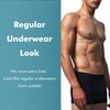 AIRCUTE Men Urinary Incontinence Underwear Washable Absorbency Soft Bladder Leak