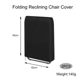 Zero Gravity Chair Cover, 2 Pack Outdoor Folding Chair Cover Waterproof Dustproof and UV Resistant, Anti Gravity Chair Cover
