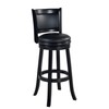 Boraam Boraam Augusta Extra Tall Swivel Bar Stool, 34-Inch, Black
