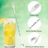 4 Pcs Straw Puncher and Muddler for Lemonade Plastic Lids