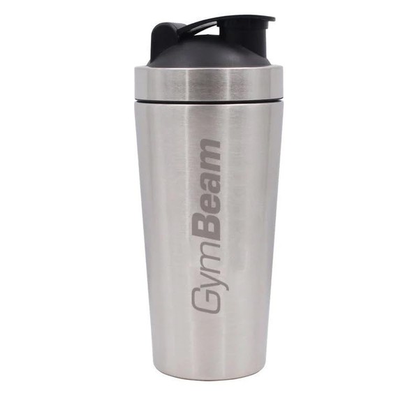 GymBeam GymBeam Edelstahl Protein Shaker C 750 ml, auslaufsicher, BPA-frei,