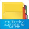 Oxford Binder Dividers with Pockets, 3 Pack, 5 Multicolor Tabs
