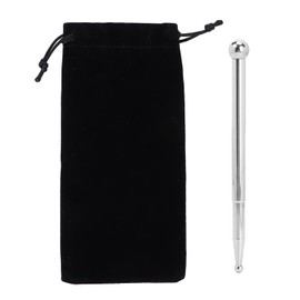 Pluma De Acupuntura De Acero Inoxidable, Herramienta De Masaje De Tejido Profundo, Barra De Acupresin De Automasaje Con Gatillo Relajante De Cuerpo...