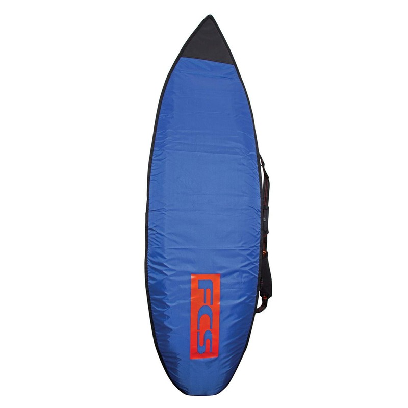 FCS Classic Fun Board Surfboard Bag Steel Blue/White 7'6"