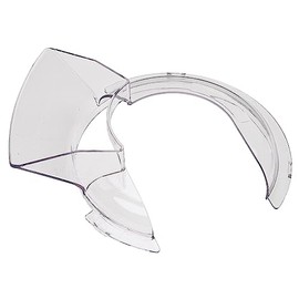 vhbw Splash Guard Compatible with KitchenAid KSM5, KSM50, KSM500PS Food Processor - Cover with Filling Chute, Plastic, Transparent