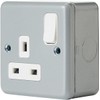 iSeventy9 Metal Clad Switched Socket 1-Gang 13A