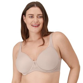 Wonderbra Womens Plus Support Underwire Full Coverage Bra, Blush, 38C US