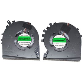 HUANMEFANG Replacement New CPU & GPU Cooling Fan for HP Pavilion 15-DK 15-DKXXX 15-DK0010NR 15-DK0018CA 0020NR 30NR 0041NR 42NR 0046NR 15-DK0068VM 15-DK0055WM TPN-C141 Series L57170-001 L56900-001 Fan