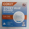 COKIT 12 Packs Glue Pads Flying Insect Trap Refill Indoors