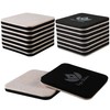 Liyic 4in Square Felt Sliders for Hard Surfaces - Heavy