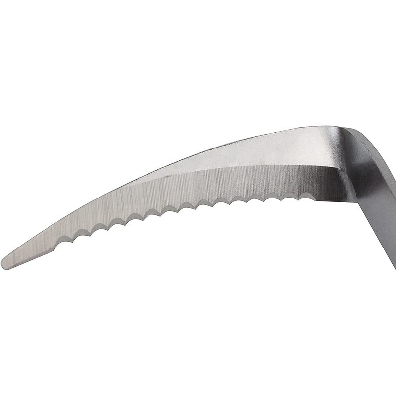 千吉 得得除草鎌 草取り・草削り用 110mm 草の中でも目立つ赤グリップ