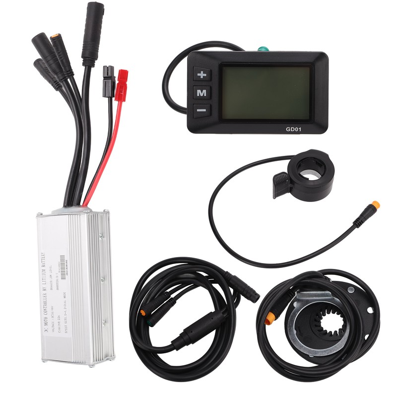 Electric Bike Motor Controller 22A Electric Bicycle Modification Kit with