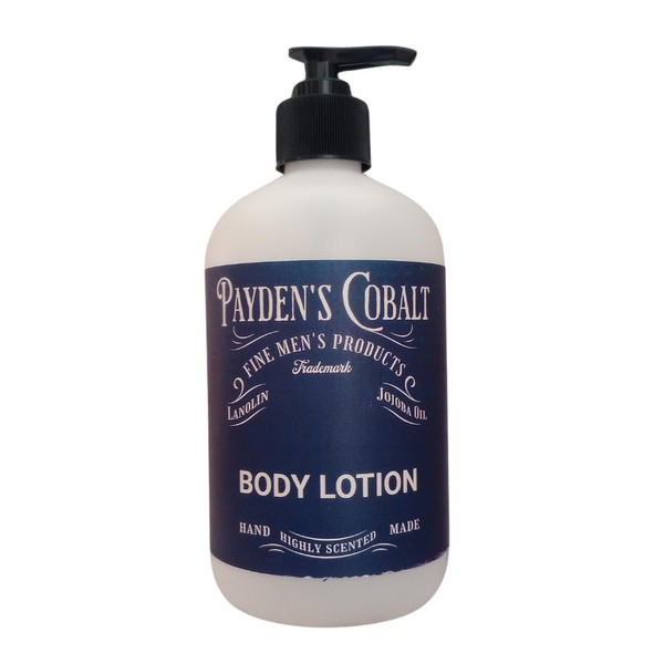 Payden's Cobalt Sapphire Pools For Men Scented Luxury Body Lotion
