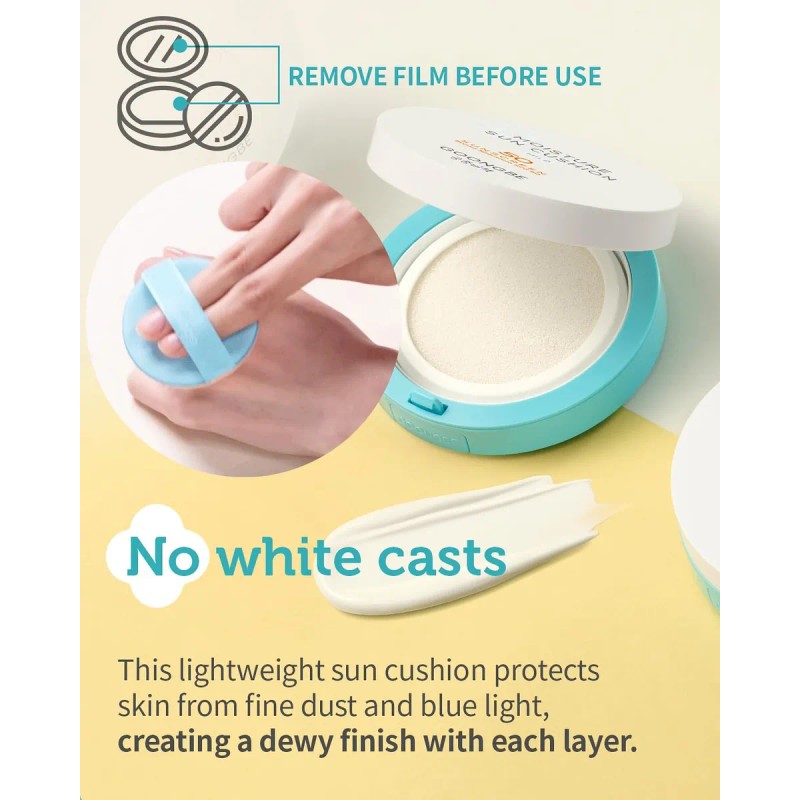 Cojín Solar Hidratante Suave Spf 50 Protector Solar Coreano