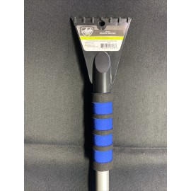 Auto Drive 35 Inch Long Reach Blue Snow Brush With Scraper New Aluminum