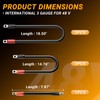 CLUBRALLY Club Car Precedent Battery Cables Set 48 Volt 3