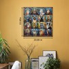 Stained Glass Puzzle Cat Puzzles for Adults 1000 Pieces, Colorful