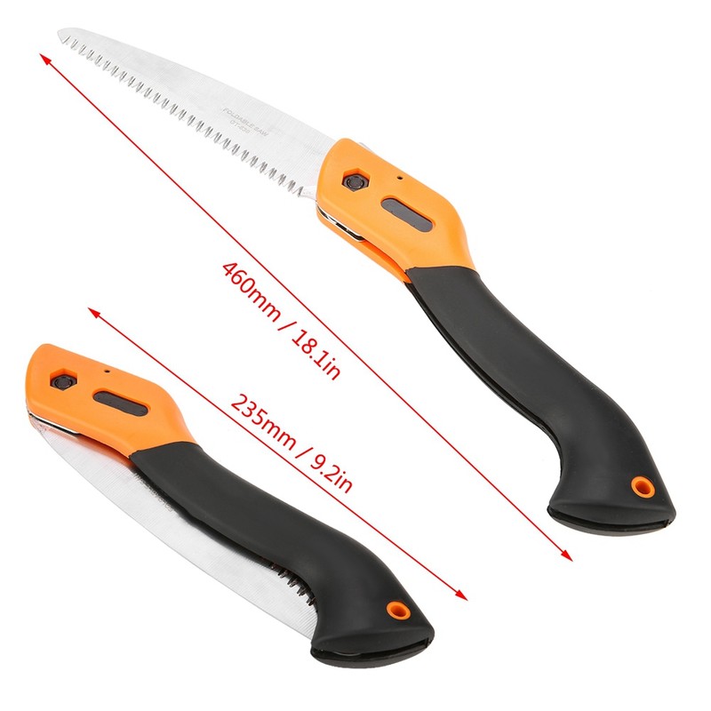 Hand SK5 Steel Foldable Saw Garden Pruning Folding Saw Camping