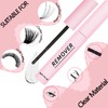 2Pcs Lash Remover for Lash Extension,Cluster Lash Glue Remover Individual