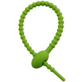 Tegg Twist Tie 20PCS Colorful Reusable Silicone Cable Tie Straps Zip Ties Adjustable Bag Clip Bread Tie Bag Sealing Clips