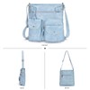 NICOLE & DORIS Multi Pockets Handbag Women Crossbody Bag Vintage