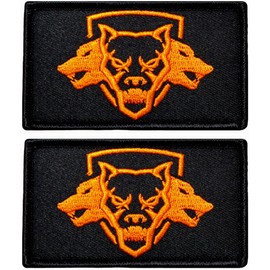 Cerberus Black Ops 6 Call of Duty Embroidered Morale Patch - Hook Fastener Backing 3.5" X 2.0" D034 (2)