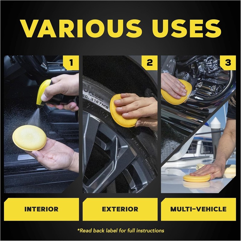 Meguiar's Oficial Gold Class Esponjas Aplicadores W0004 4 Piezas