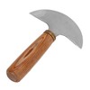 Round Leather Knife DIY High Carbon Steel Leather Cutting Tools