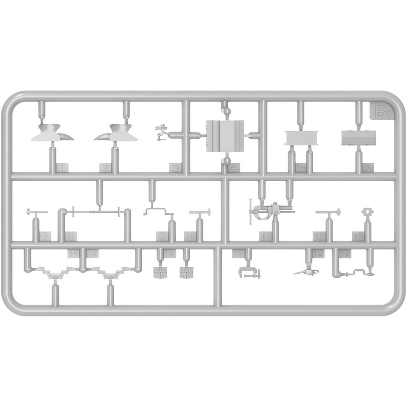 Mini Art 49013 1:48 Tool Set Faithful Replica Model Building