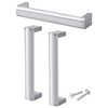 Furniture Handles Stainless Steel Oval Kitchen Handles Handles BA 128