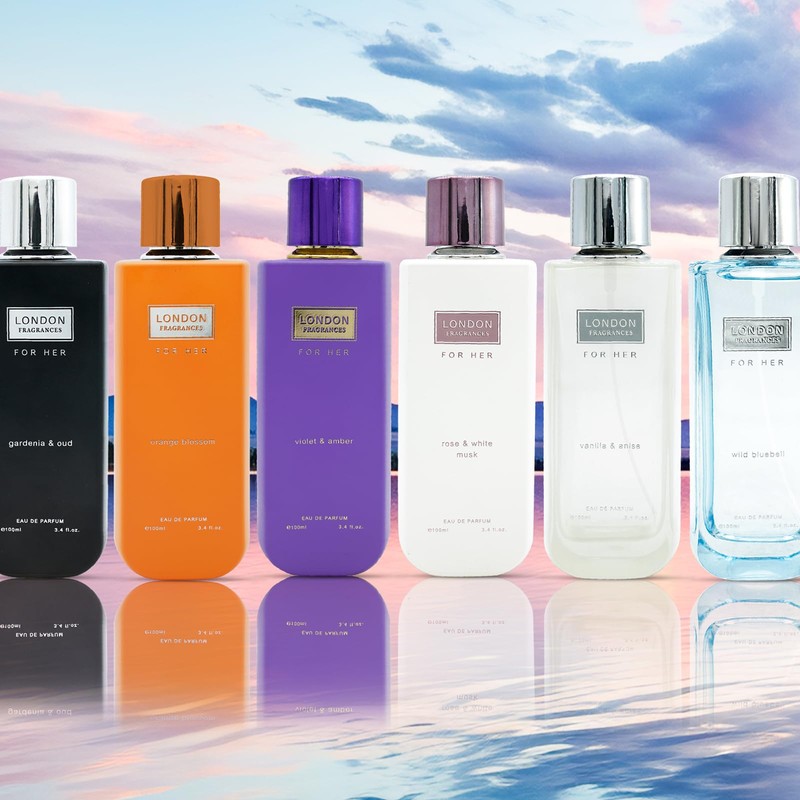 fine perfumery London Fragrances Violet and Amber - Powdery Oud,