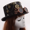 GRACEART Unisex Steampunk Top Hats with Goggles (Various Styles)
