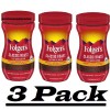 Folgers 3 Pack - Folgers Classic Roast Instant Coffee Crystals,