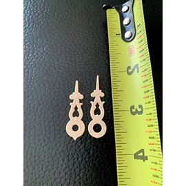 Generic Tools and Replacement for Clock. Cuckoo Clock Parts- Hands - 1-3/8 Center Hole Minute Hand. / A-4 /Bone Color.
