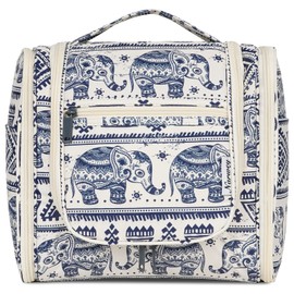 Toiletry Bag for Men and Women - Children's Toiletry Bag for Hanging & Men's Cosmetic Bag - Wash Bag for Women and Girls, Elephant (Large), Elephant (Large)
