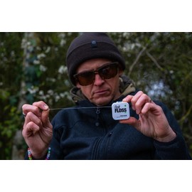 Korda Bait Floss - Extra Strong, Waxed, 50m Spool, Perfect for Tying Pop-Ups, Carp Fishing Hookbaits